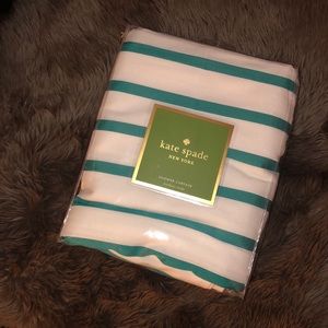 kate spade harbour stripe shower curtain